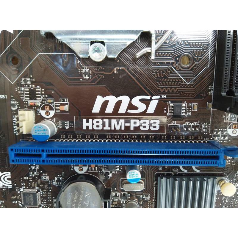 Mainboard MSI H81M-P33