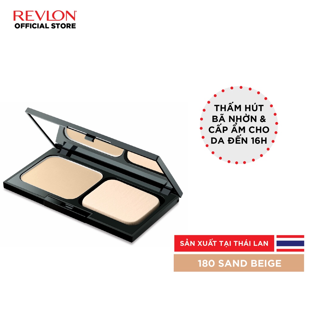 [Thêm vào giỏ hàng để nhận quà] Phấn nền lâu trôi 2in1  - Revlon Colorstay Powder Foundation 10g