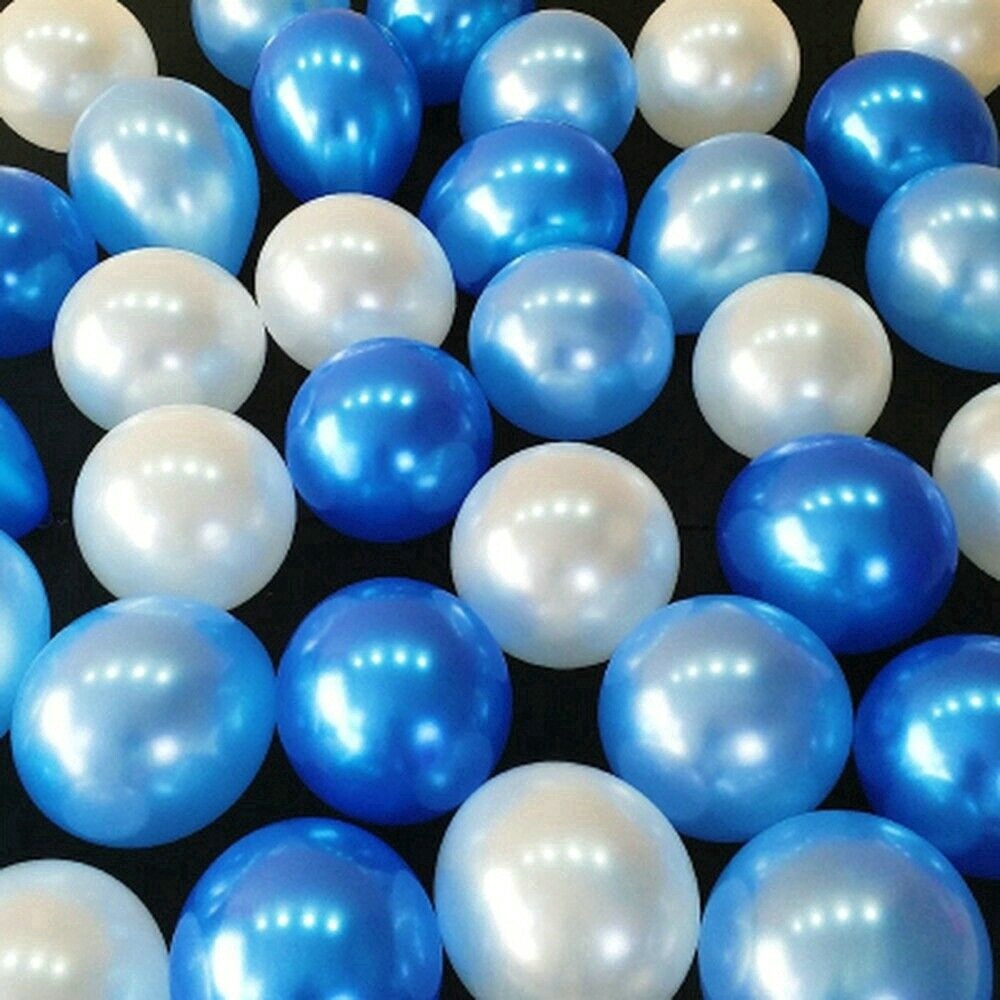 Set 30 bong bóng tròn nhiều màu sắc dùng trang trí tiệc