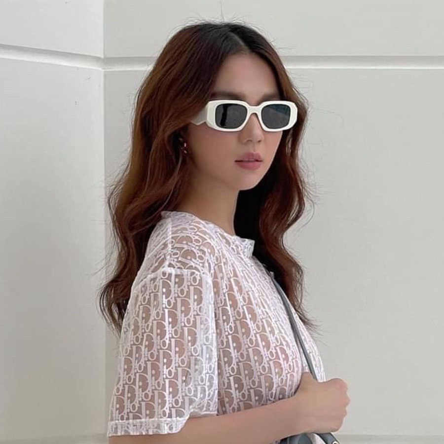 Gọng kính râm nam nữ, mắt kính chống tia UV400, thiết kế thời trang nhiều màu Siêu hot 8679