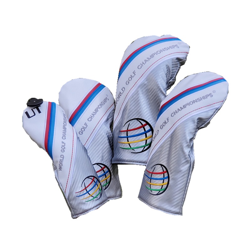 WGC Giải Vô Địch Thế Giới Golf Head Cover Thanh Gỗ Bộ Cap BóngHeadgear Bóng Bảo Vệ rJcj
