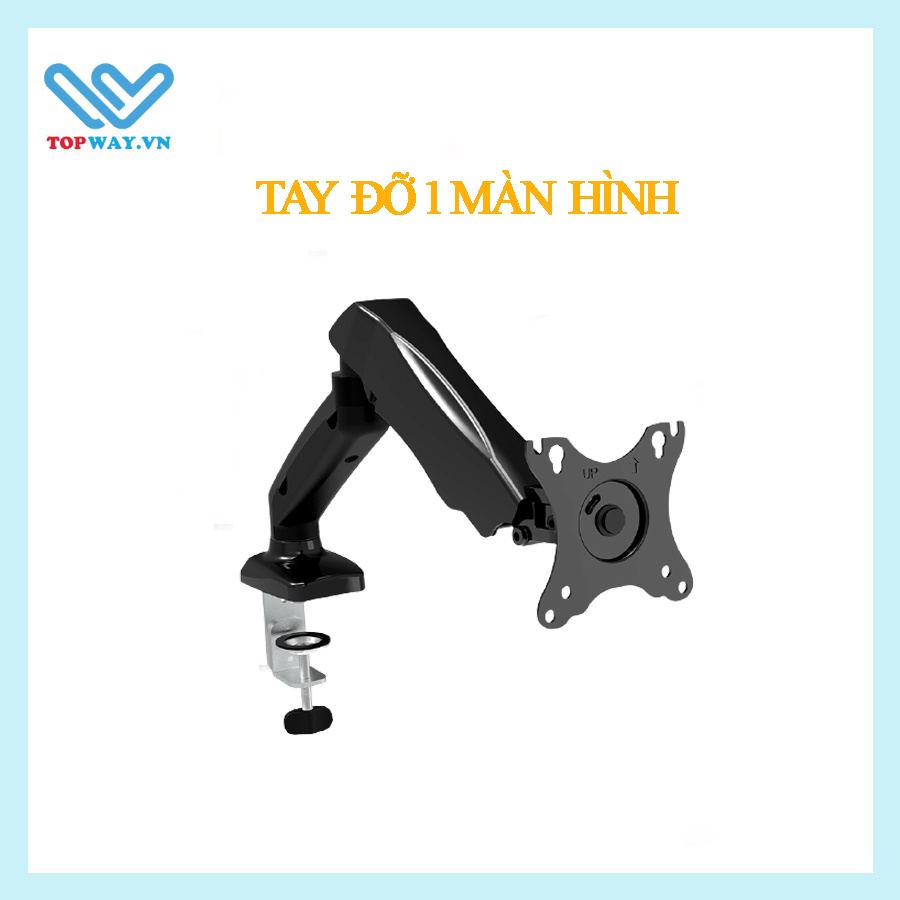 Giá Treo Màn Hình Máy Tính Arm Màn Hình 27inch Lò Xo Khí Nâng Hạ Linh Hoạt Tiện Dụng