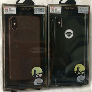 Ốp lưng Sulada vân da iPhone X/XS