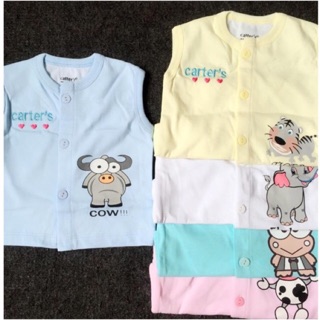 Combo 5 áo gile cotton 2 lớp carter's cho bé