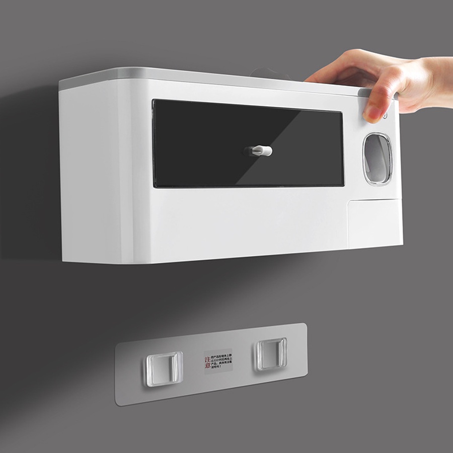 Bộ Nhả Kem Đánh Răng OENON Cao Cấp - Tặng Kèm Cốc Từ Tính