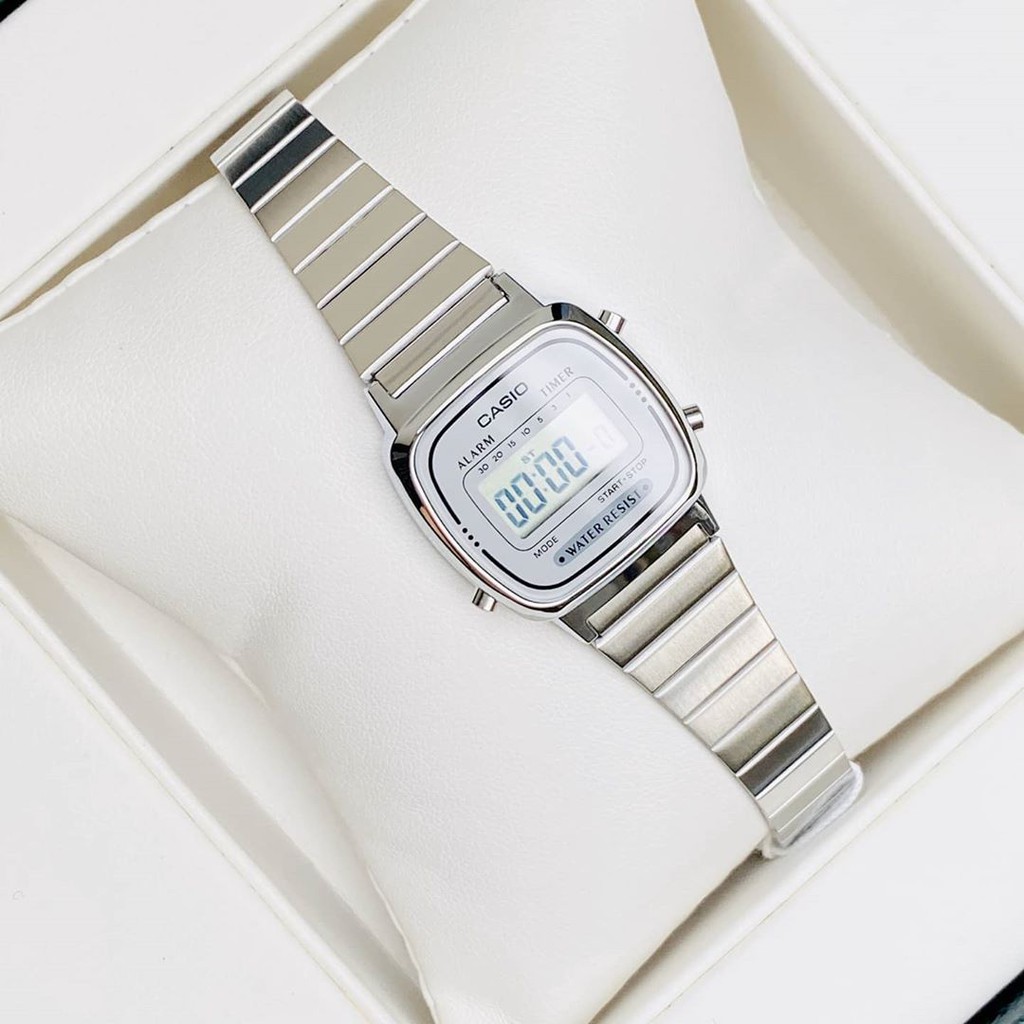 Đồng hồ NỮ Casio LA670W máy Nhật Hiển thị số Chống nước sang trọng  - Haizz.shop | BigBuy360 - bigbuy360.vn