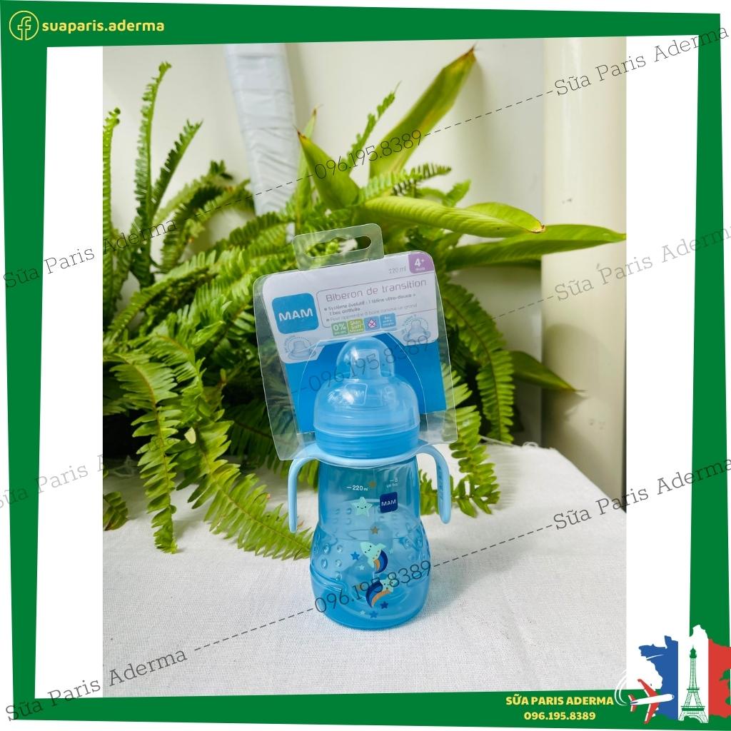 Bình tập uống nước 2in1 Mam của Pháp dành cho bé từ 4 tháng_Sữa Paris Aderma