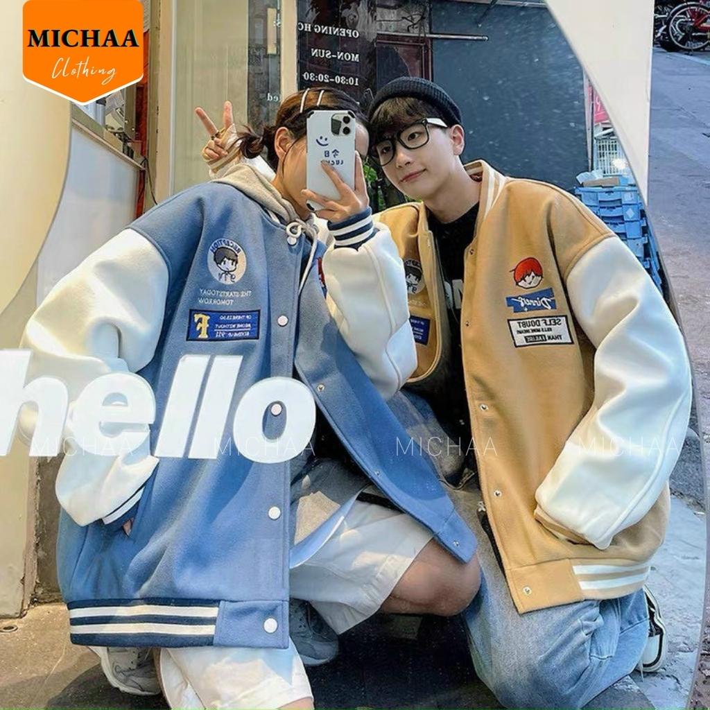 Áo Khoác Nỉ Bomber IN DINNER Nam Nữ Ulzzang Unisex - MICHAA