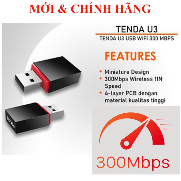 USB Wifi Tenda U10 Tenda U9 Tenda U6 Tenda U3 Tenda W311MA Tenda W311MI