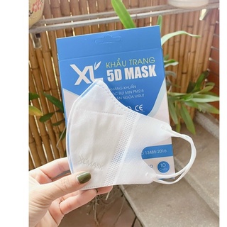 Khẩu Trang 5D Mask Xuân Lai Kháng Khuẩn Lọc Bụi Mịn PM2.5 Công Nghệ Nano Nhậ thumbnail