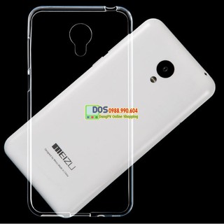 Ốp lưng Meizu M3s silicone trong suốt