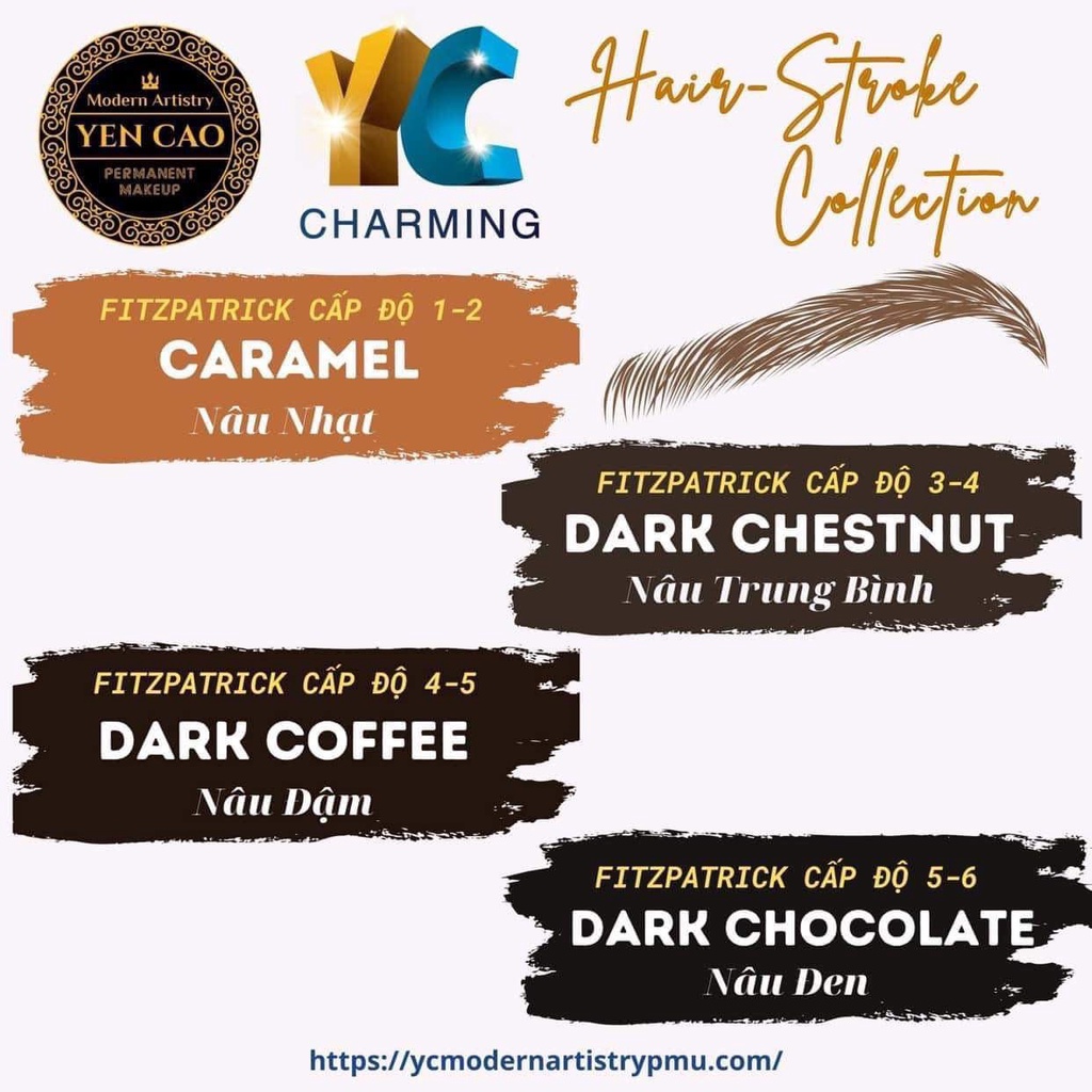 Mực YC Charming Màu Xử Lí