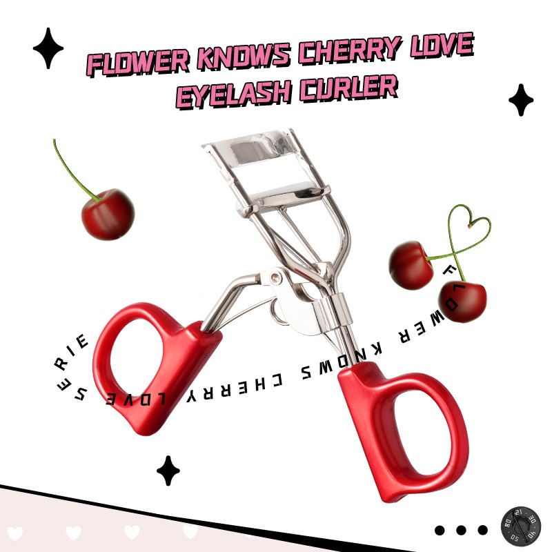 Kẹp bấm mi Flower Knows màu sắc cherry | BigBuy360 - bigbuy360.vn