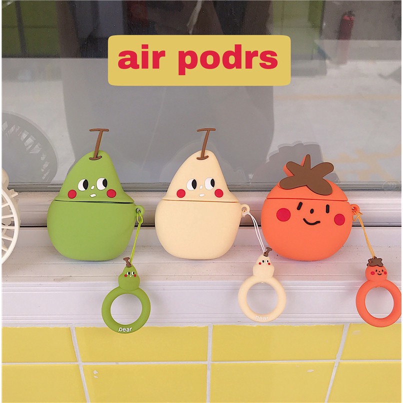 Case Vỏ Bao Airpods Đựng Tai Nghe Cho Airpods 1&amp;2 Chất Liệu Silicon Dẻo Hỗ trợ Airpods i11 i12 i18 i100