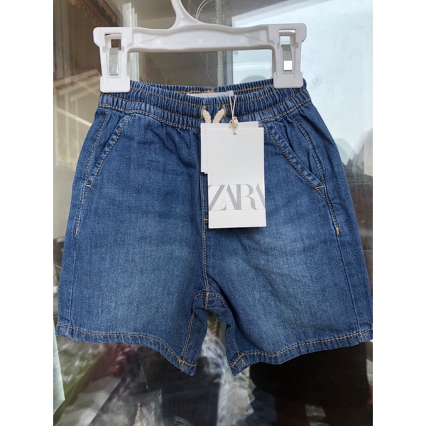Quần short jean bé trai Zara