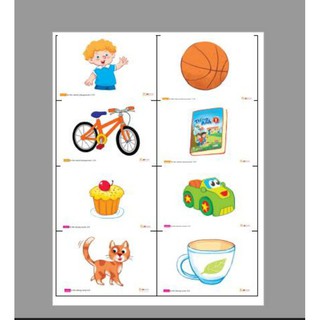 FLASHCARD TIẾNG ANH LỚP 1 HOÀNG VĂN VÂN A5