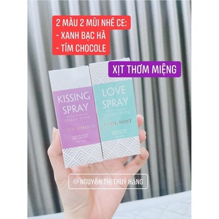 Xịt Thơm Miệng Qlady love spray- Kissing spray
