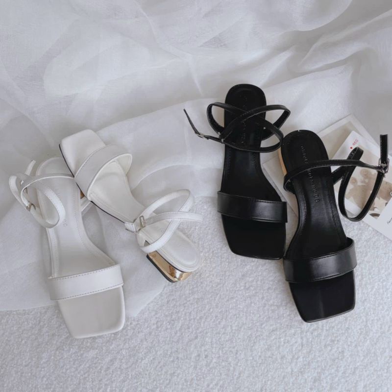 Sandal bigsize bảng 2p gót mạ vàng size 35-45