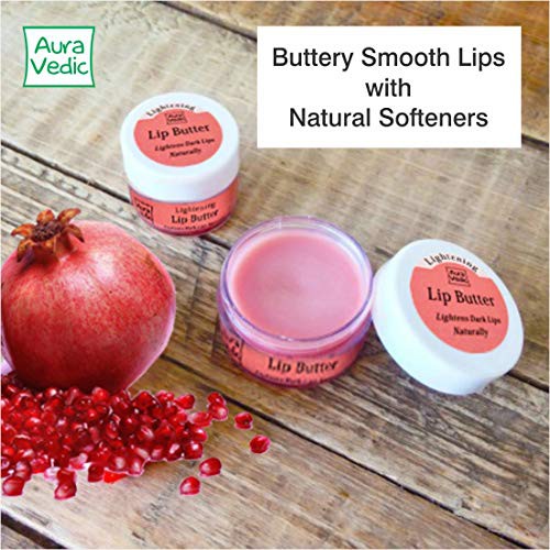 Son dưỡng môi hồng Lip butter 8g Aura Vedic Ấn Độ