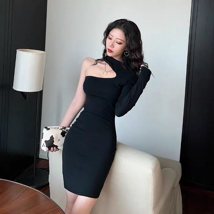 [ Mã FAHOTCB1505 giảm 10K đơn bất kỳ] Đầm tay dài hở vai dáng ôm gợi cảm cho nữ | BigBuy360 - bigbuy360.vn