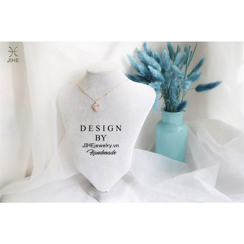 Vòng cổ choker Đính Ngọc Trai Thời Trang Dành Cho Nữ