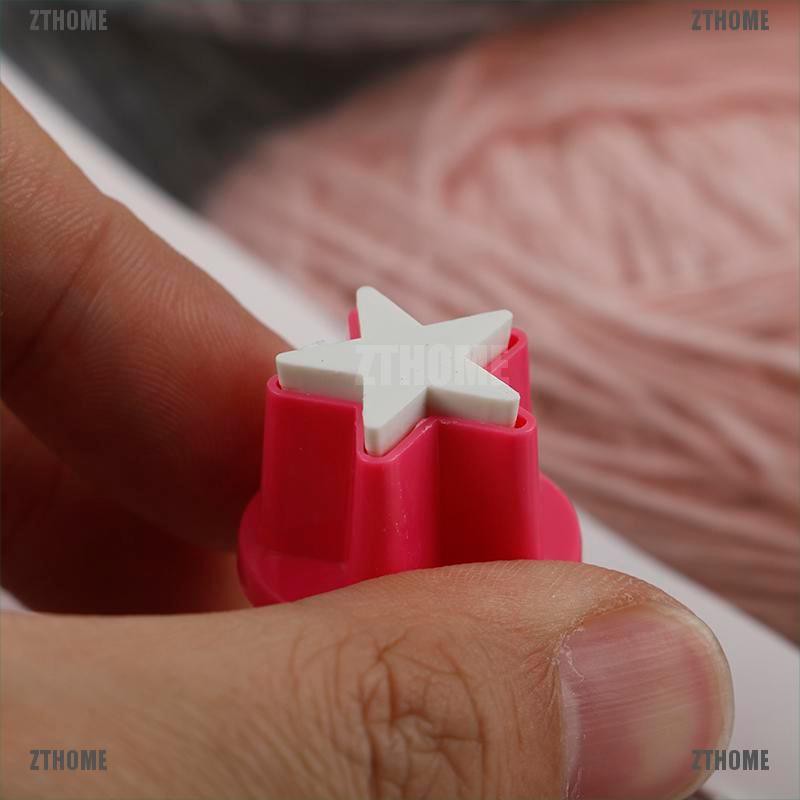 Set 5 Khuôn Nhựa Làm Bánh Quy Hình Ngôi Sao / Trái Tim / Nút Áo /