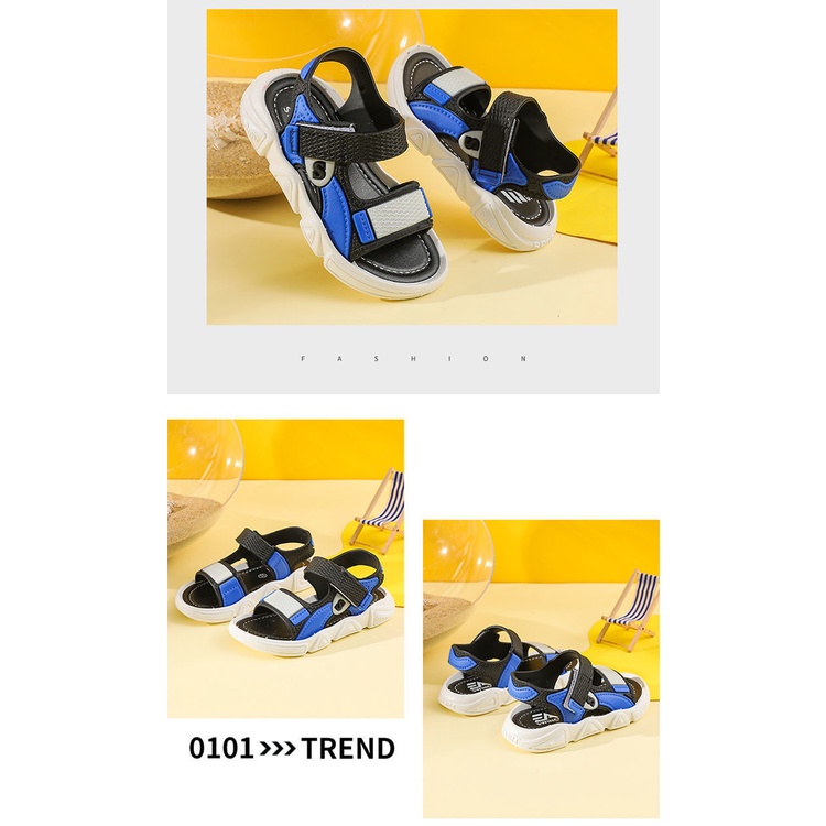 Dép sandal cho bé trai bé gái MG2-12 Mingokids Size 21-35