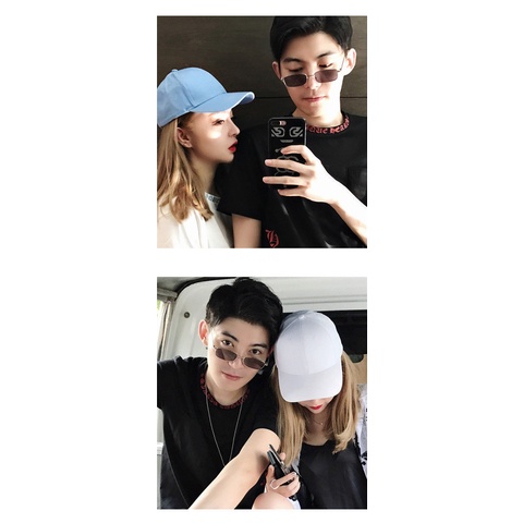 Kính mát gọng vuông nhỏ phong cách thời trang Hàn Quốc dành cho nam và nữ