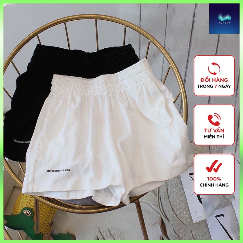 Quần short unisex_quần đùi đũi chun thêu siêu xinh cho mọi người PL7 | BigBuy360 - bigbuy360.vn