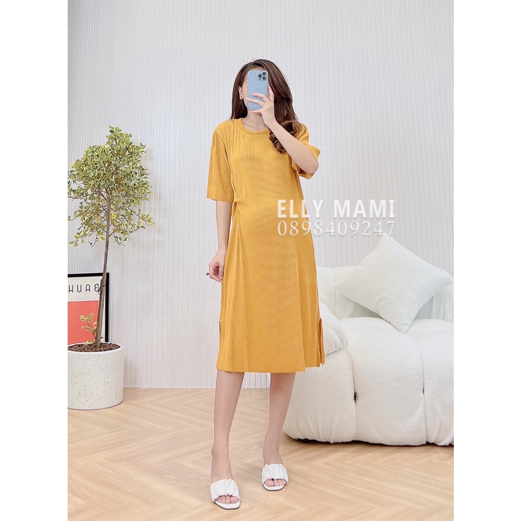 ( 40kg - 95kg ) Đầm Bầu , Suông Thun Ly Mặc Thoải Mái Suốt Thai Kì &amp; Sau Sinh Thiết Kế Cao Cấp
