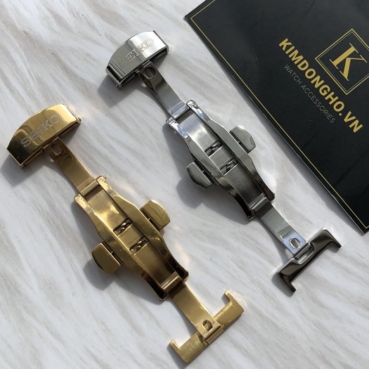 TẶNG KÈM DỤNG CỤ THAY KHOÁ Khóa Bướm dây da size nam nữ khắc Seiko
