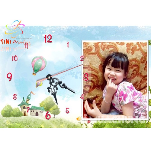 ĐỒNG HỒ IN HÌNH ĐỒNG HỒ THỦY TINH HÌNH CHỮ NHẬT (KHÔNG CÓ SỐ SẴN)