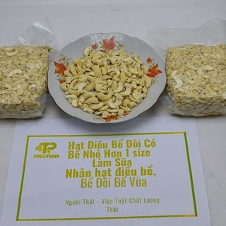 500g hạt điều tươi Bể đôi  Bể Ba làm sữa
