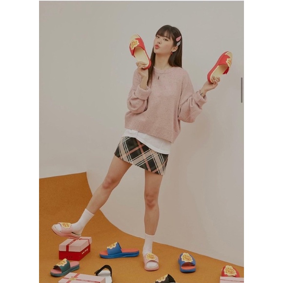 [HÀNG MỚI VỀ] DÉP CHUPPA CHUPS X SHOOPEN KOREA - DÉP QUAI DÁN TIỆN DỤNG - CHÍNH HÃNG CÓ BILL