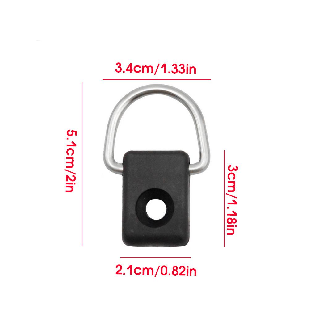 Set 10 Vòng Khóa Thay Thế Bằng Thép Không Gỉ Cho Thuyền Kayak