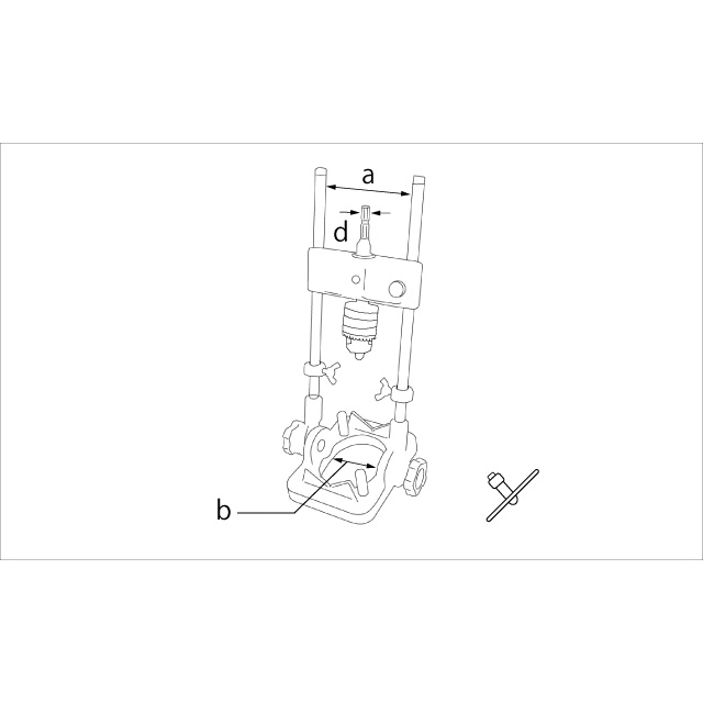 Bộ cữ hướng dẫn khoan chính xác. thương hiệu Star-M, No.50A [MADE IN JAPAN]