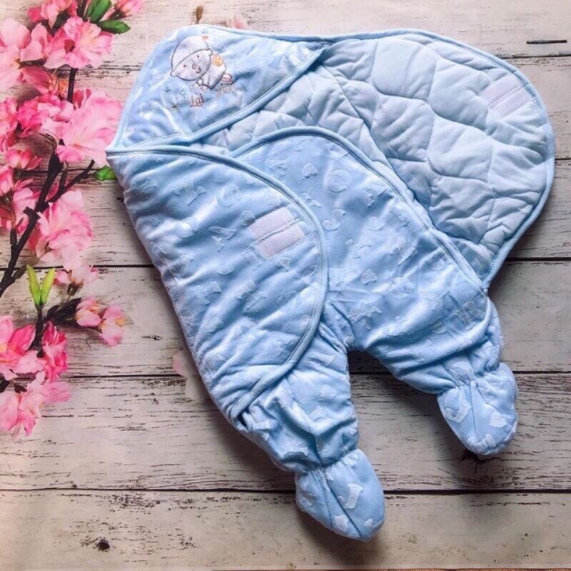 Chăn ủ trần bông dày cho bé cao cấp