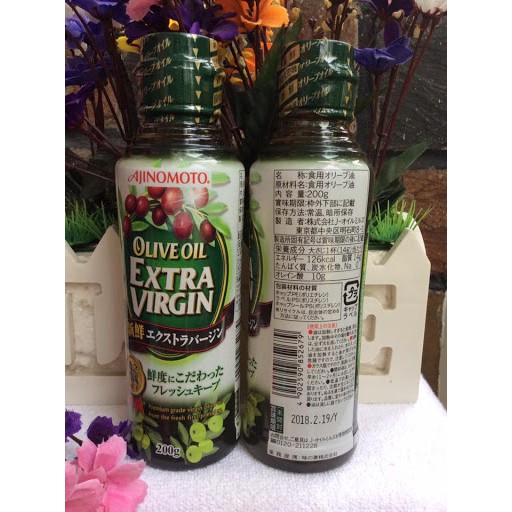 Dầu Olive Extra Virgin Ajinomoto Nhật Bản