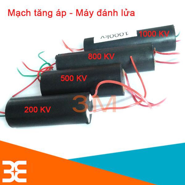 Module Tăng Áp 200- 500- 800- 1000KV 3.7V - 6V ( Máy Đánh Lửa )