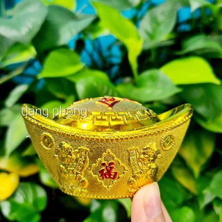 1 thỏi vàng 8-10-12-16cm trưng thần tài thổ địa