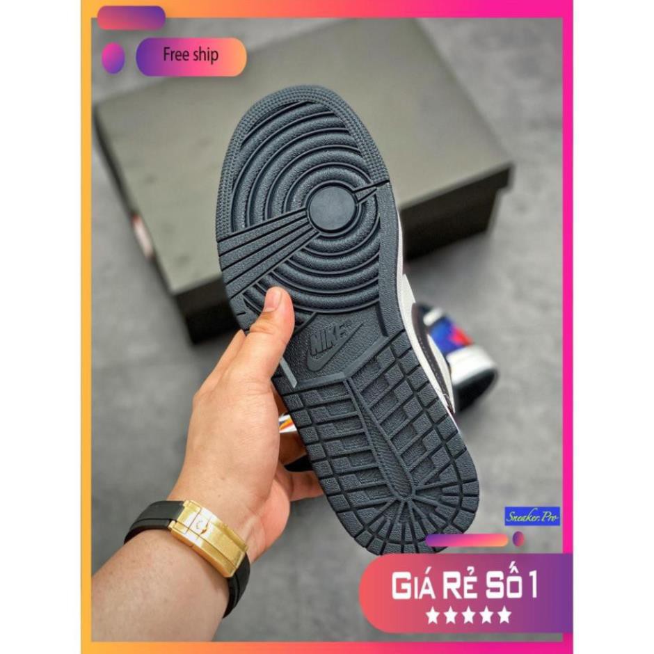(FULL BOX + QUÀ TẶNG) Giày thể thao sneaker Air Jordan 1 Low Nothing But Net cổ thấp siêu đẹp dành cho nam và nữ | BigBuy360 - bigbuy360.vn