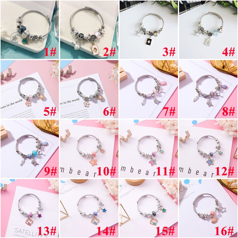 XiaoboACC Vòng Tay Kết Hạt Phong Cách Hàn Quốc Thời Trang Dành Cho Nữ