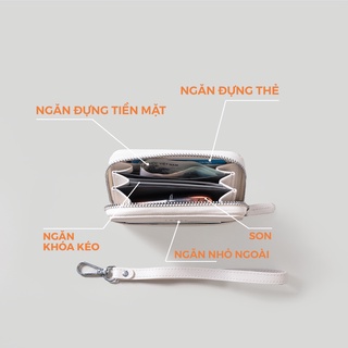 Ví nữ mini LESAC Vegee Wallet