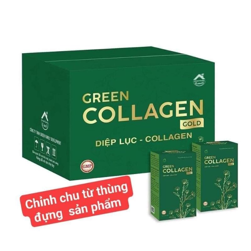 Diệp lục collagen gold- hỗ trợ sức khỏe - đẹp da - đào thải độc tố  số lượng bạn muốn mua]