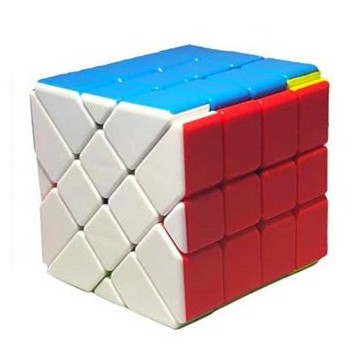 FanXin 4x4 Fisher Cube Stickerless Rubik Biến Thể 6 Mặt