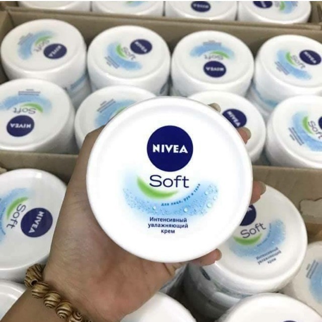 Kem Nivea Soft dưỡng ẩm mặt &amp; toàn thân