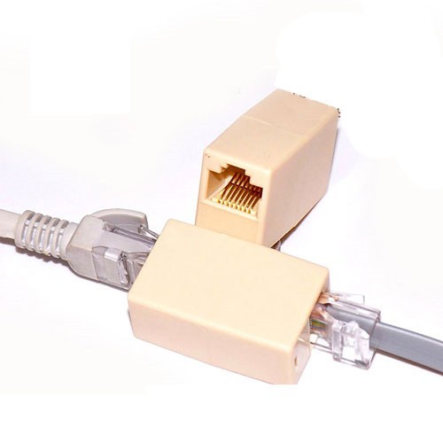 Combo 10 Đầu nối mạng RJ45, Cầu nối mạng RJ45 1-1