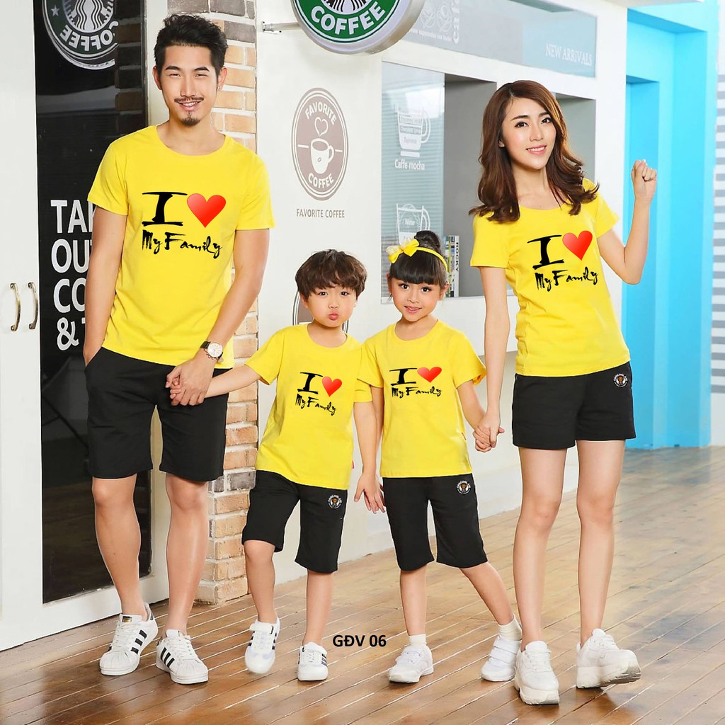 ÁO THUN GIA ĐÌNH GIÁ RẺ TẬN XƯỞNG