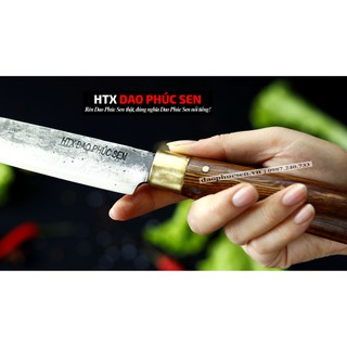 Dao Phile Chuyên Lọc, Thái 22cm Chất Liệu Nhíp Xe Ô Tô N14D - HTX Dao Phúc Sen