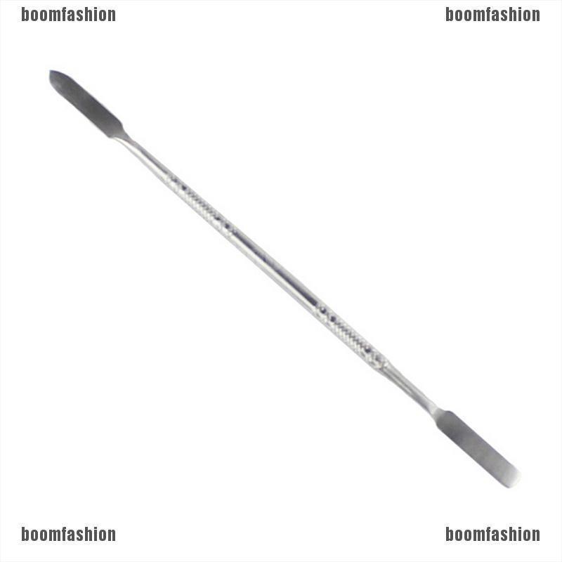 [BOOM] 1X Makeup Palette Spatula Tool Stainless Steel Cosmetic Nail Art Vogue for Wemen [Fashion]